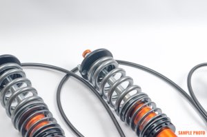 BMW M3 Coilover Suspension Kit - Front + Rear - Moton - 2-Way Clubsport, Adjustable Rebound and Compression, Remote Reservoirs, Monotube, Inverted Strut, Camber-Adjustable Front Top Mounts, Solid Rear Top Mounts - `21-`27